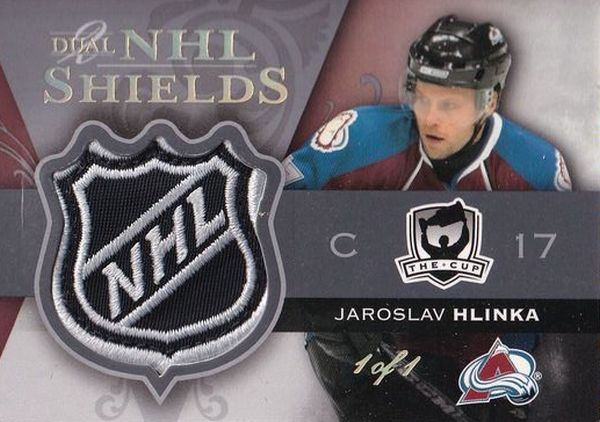 shield karta HLINKA/KALUS 07-08 UD The CUP NHL Shields Dual 1/1